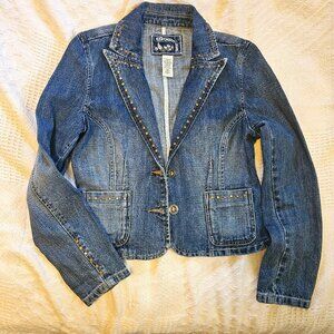 Y2K Star Jeans Studded Denim Jacket